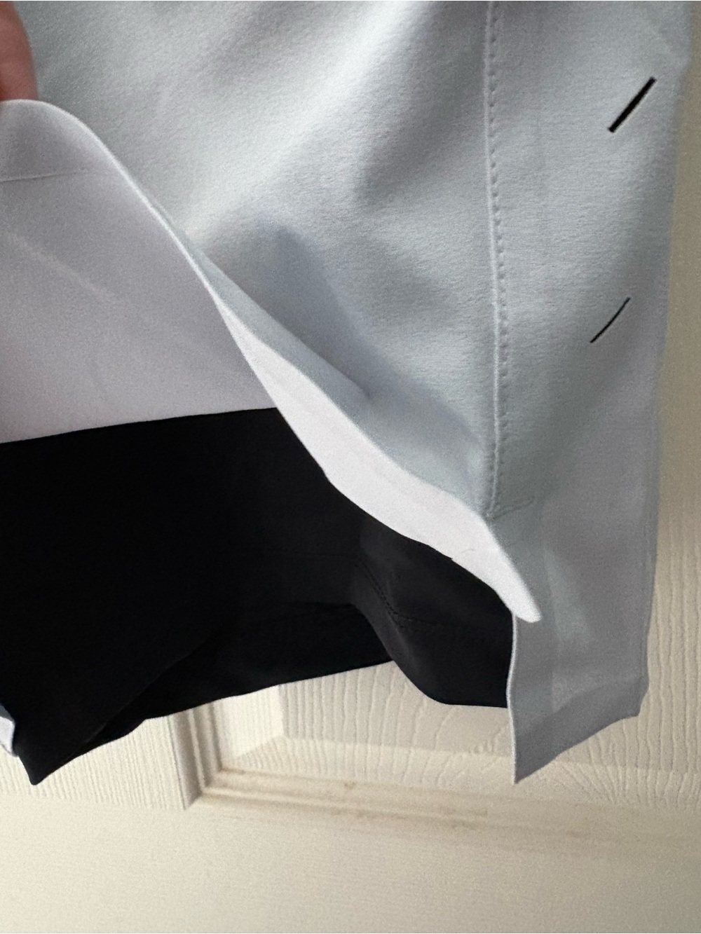 NWT Mens Ten Thousand The Interval Short 7" Lined Light Gray / Black Medium $78 - Picture 3 of 8